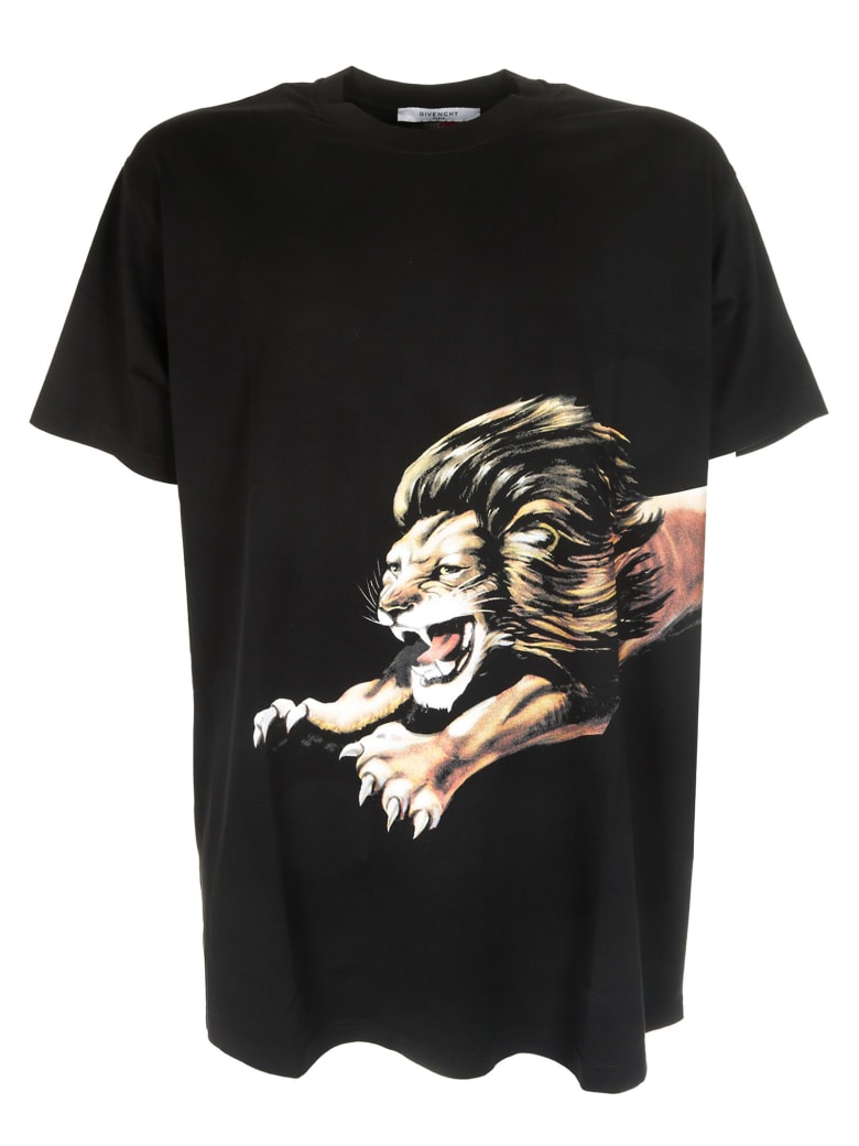 Givenchy Lion Print T-shirt | italist, ALWAYS LIKE A SALE
