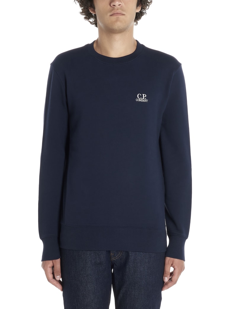 blue cp company sweatshirt