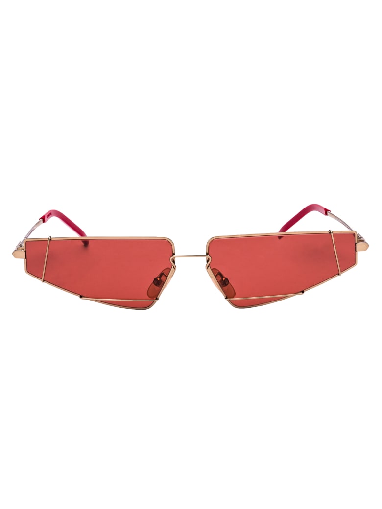 fendi sunglasses red