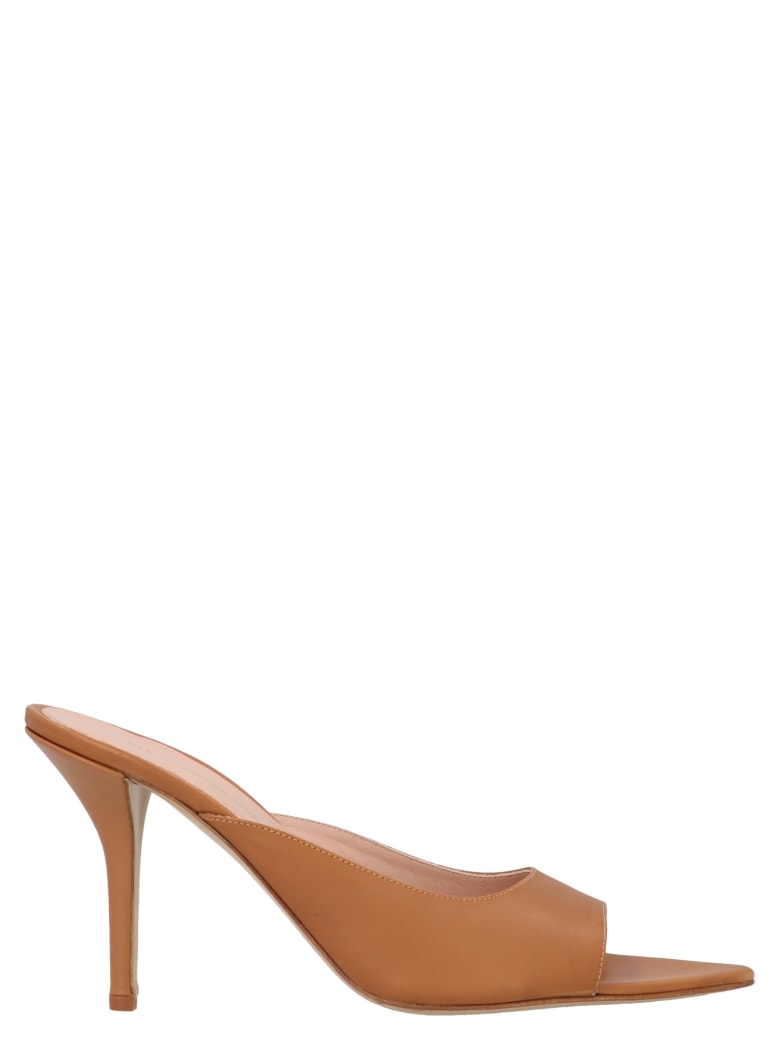 GIA COUTURE 'perni 04' Collab. Pernille Teisbaek Shoes - Marrone