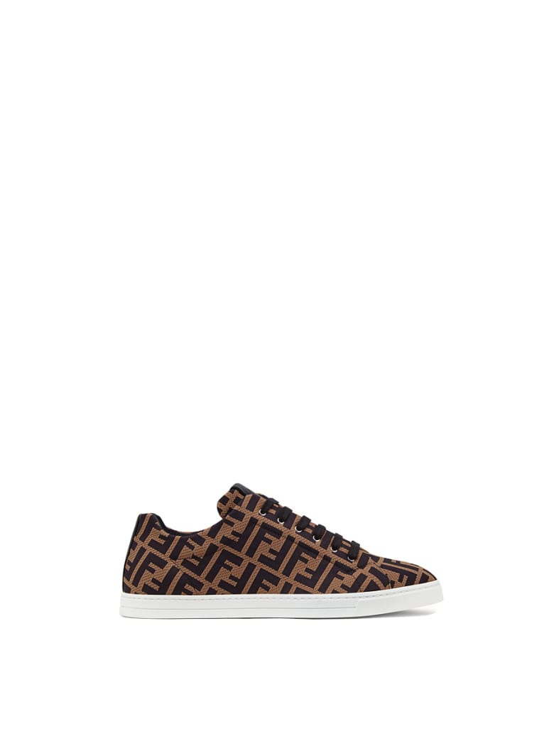 Fendi Knit Ff Monogramm - R Tobacco Black