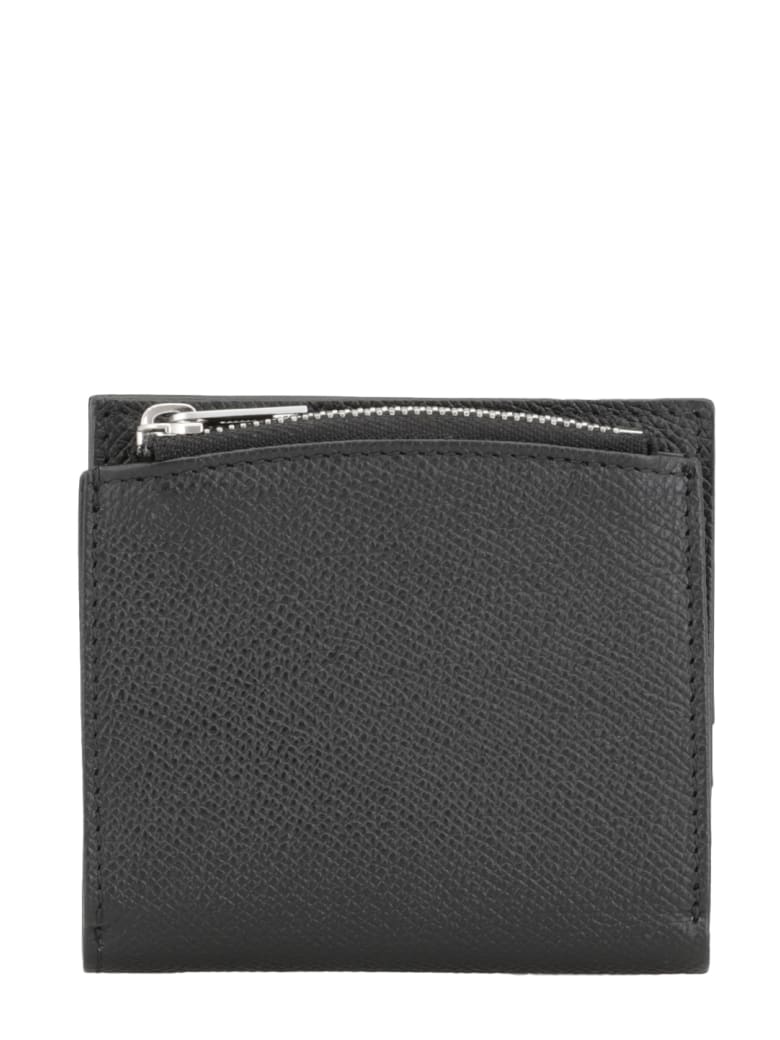 Maison Margiela Leather Wallet - BLACK