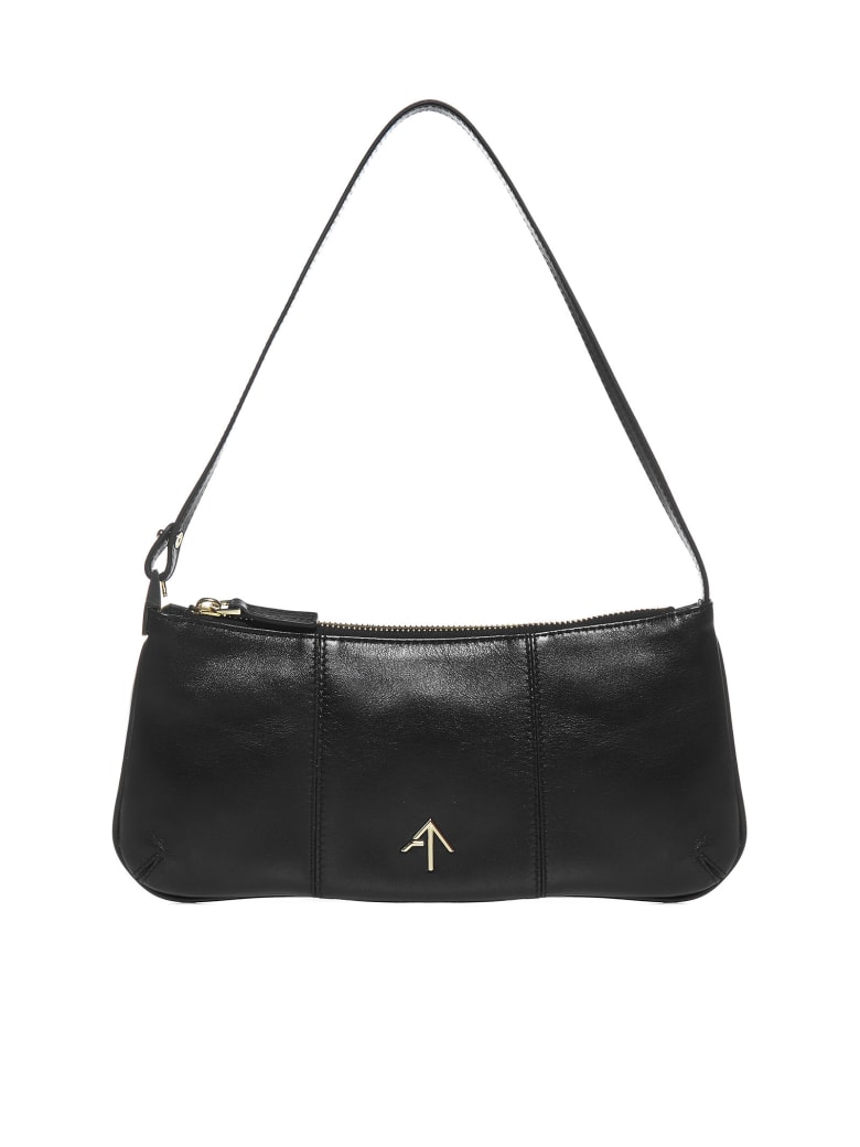 MANU Atelier Pita Leather Bag - Black