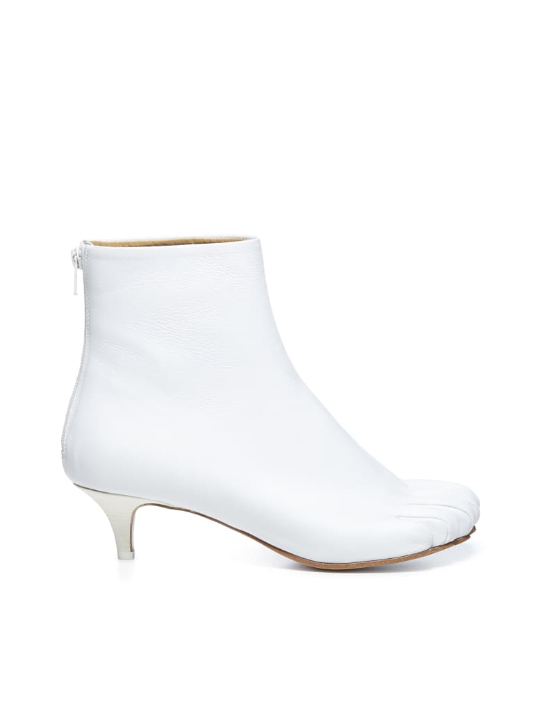 white margiela boots