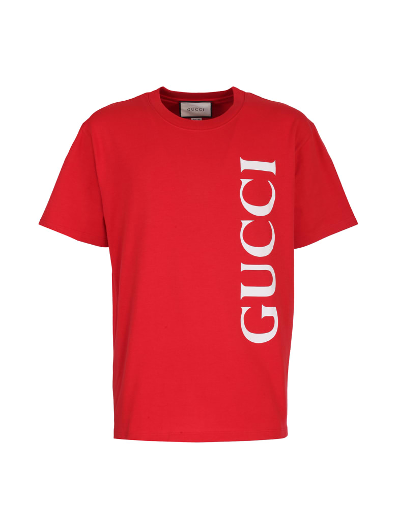 gucci shirt red and white