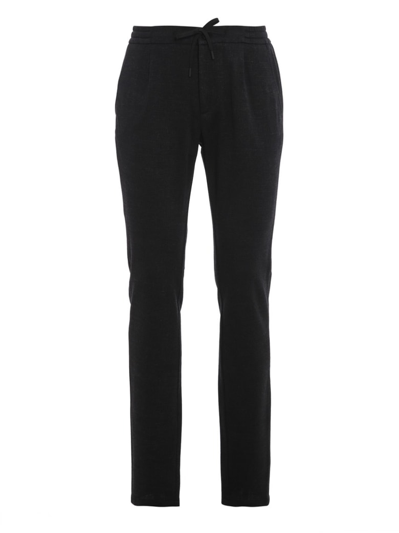 Canali Trousers - Black