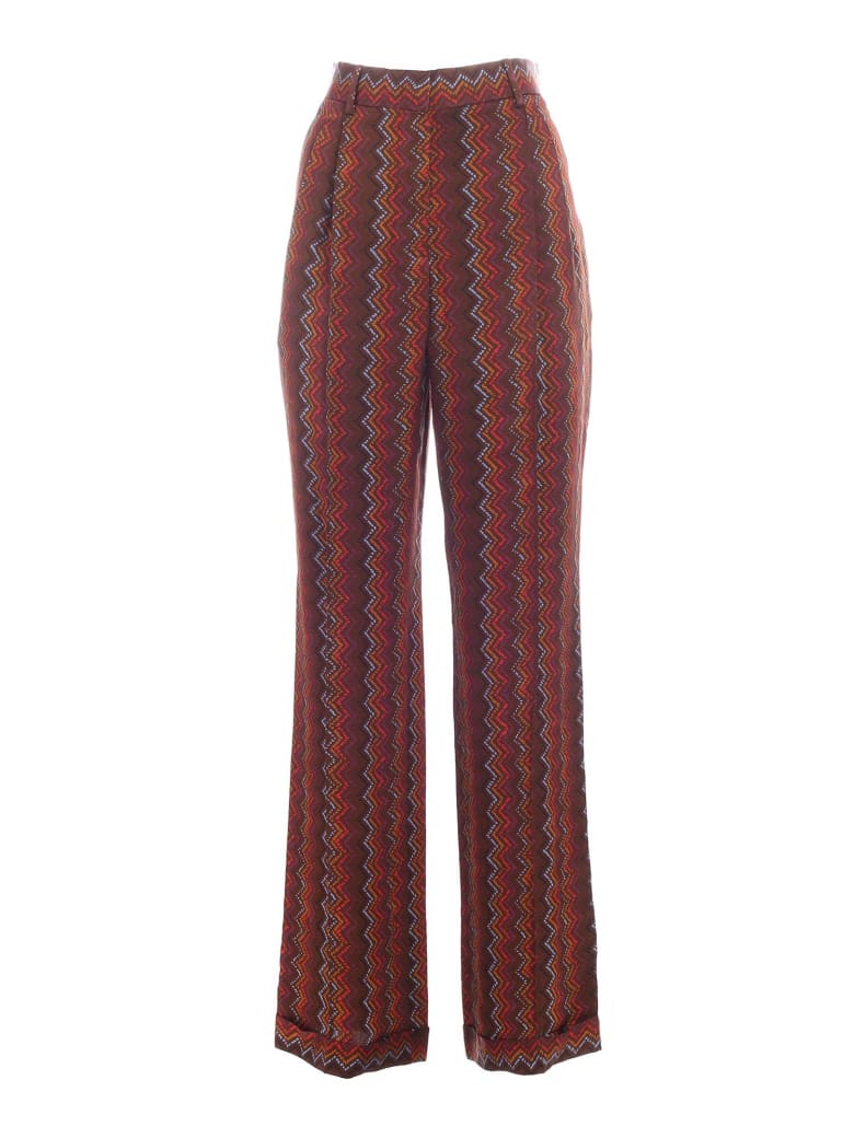 M Missoni Pants - Brown