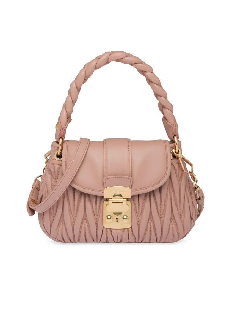 Miu Miu Bandoliera Matelasse - Cammeo