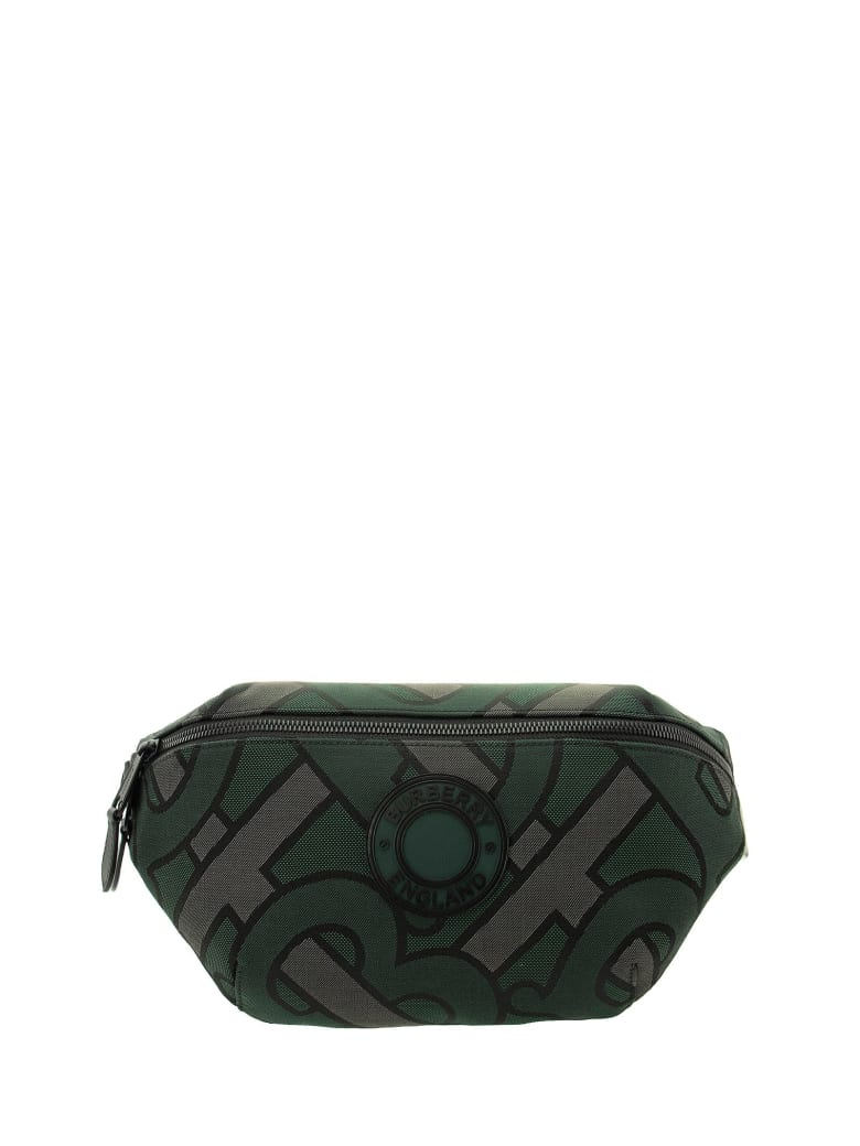 Burberry Sonny - Monogram Recycled Polyester Bum Bag - Forest Green
