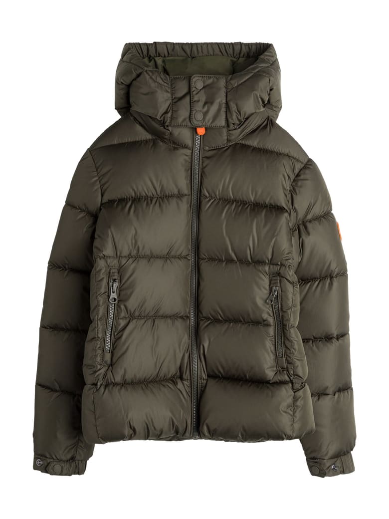 Save the Duck Ecological Nylon Down Jacket - Green