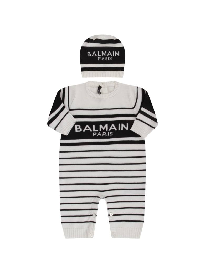balmain baby grow
