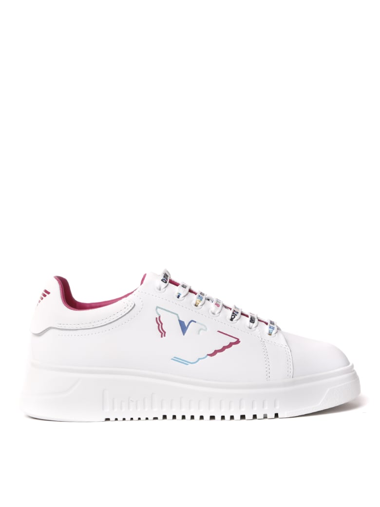 emporio armani sneakers white