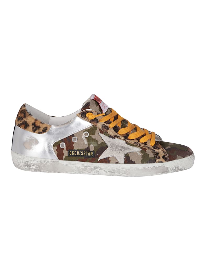 Golden Goose Multicolor Leather Superstar Sneakers - Multicolor