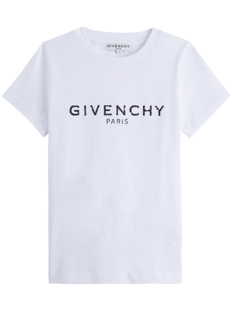 Givenchy Tee With Logo - Bianca