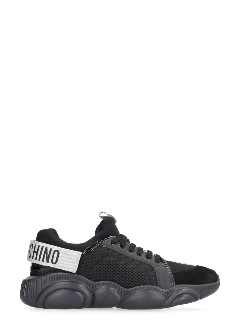 teddy run sneakers moschino