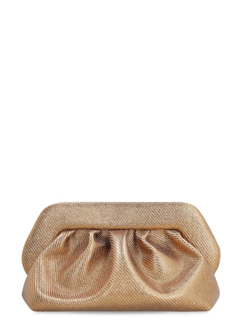 THEMOIRè Bios Metallic Clutch - Bronze