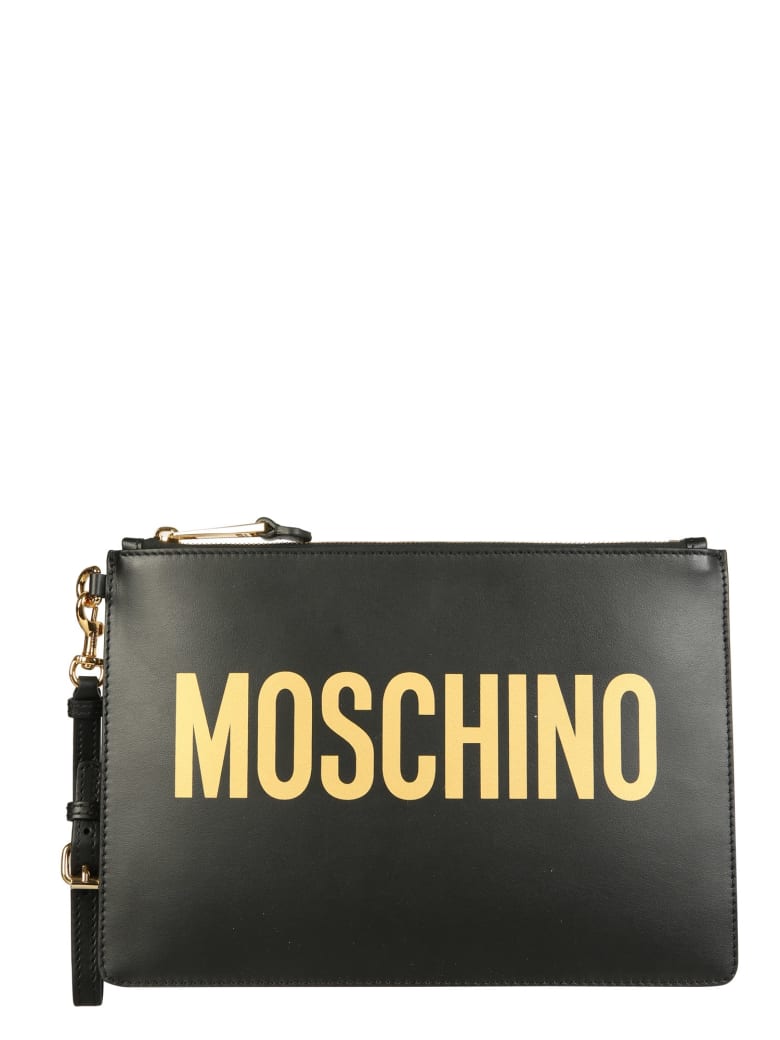 Moschino Pouch With Maxi Logo