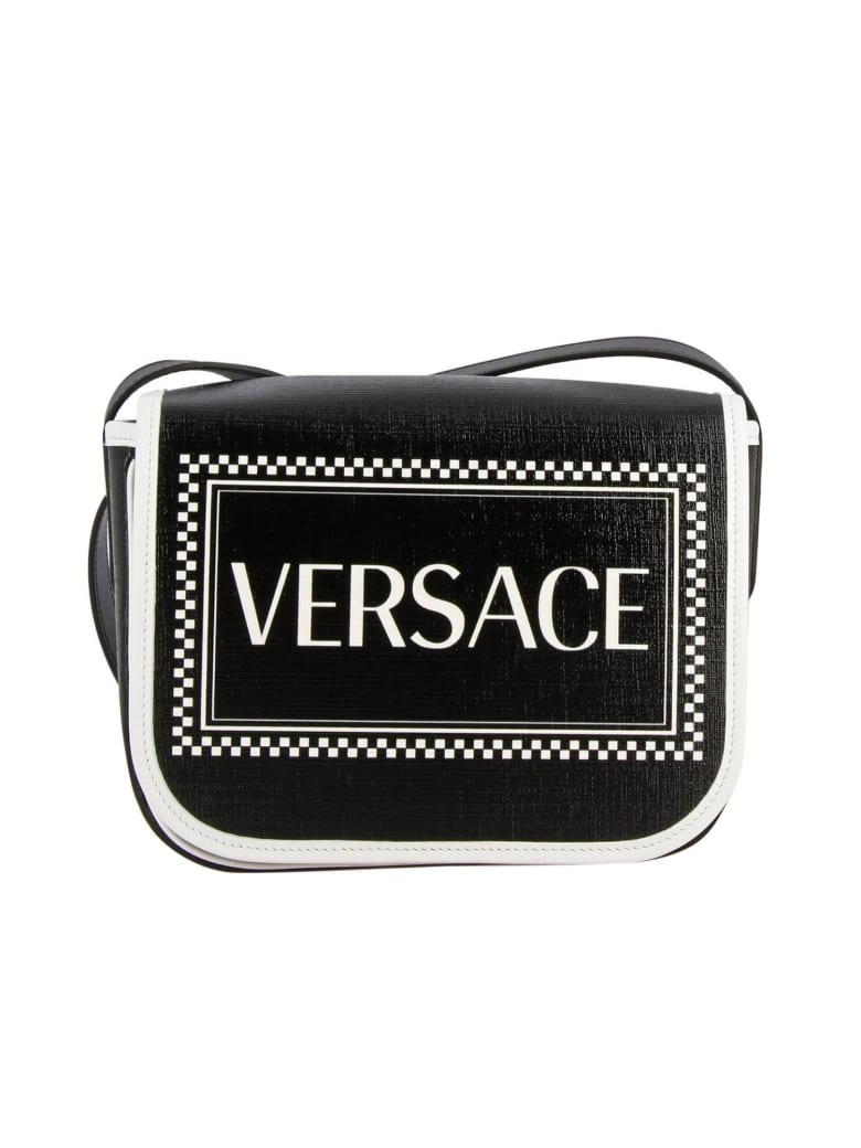 versace black crossbody bag