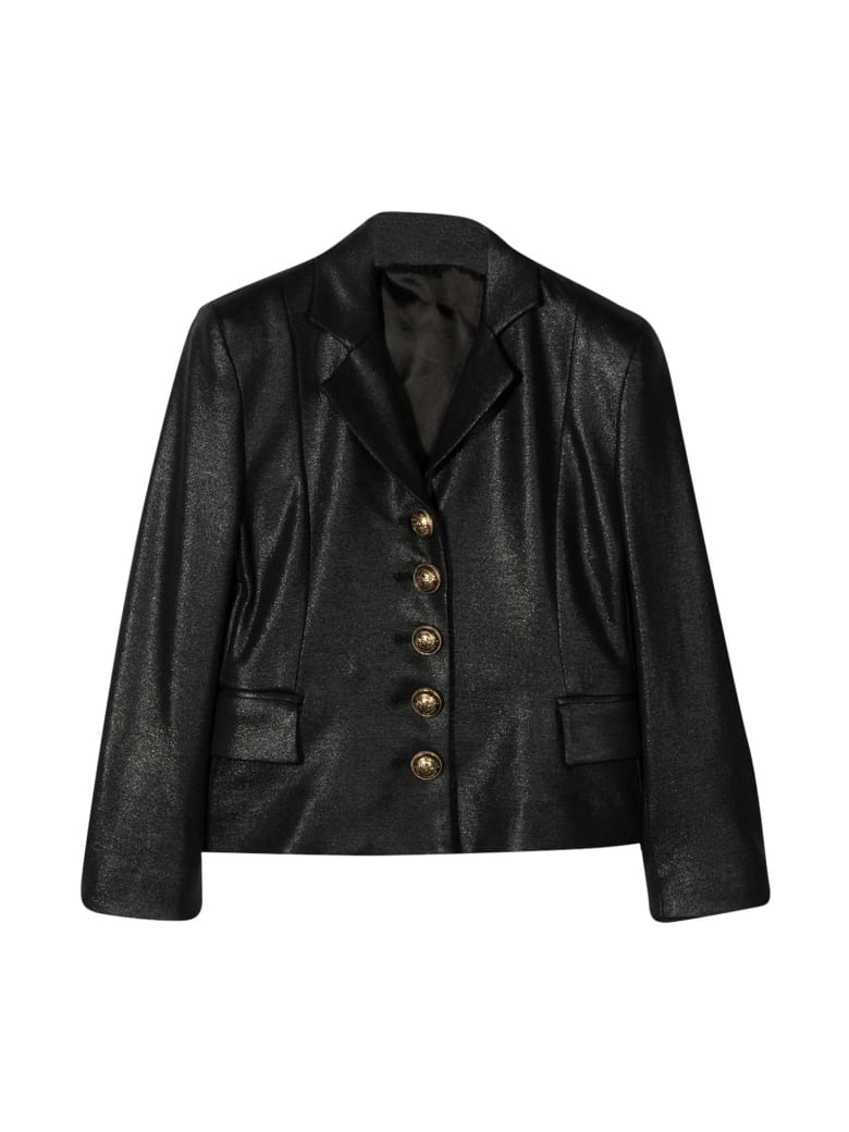 Balmain Ssingle-breasted Black Jacket - Nero