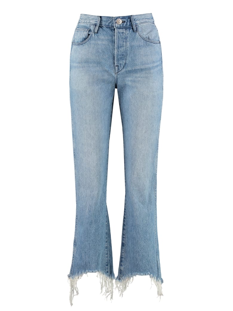 3x1 Shelter Austin Crop High-rise Jeans - Denim