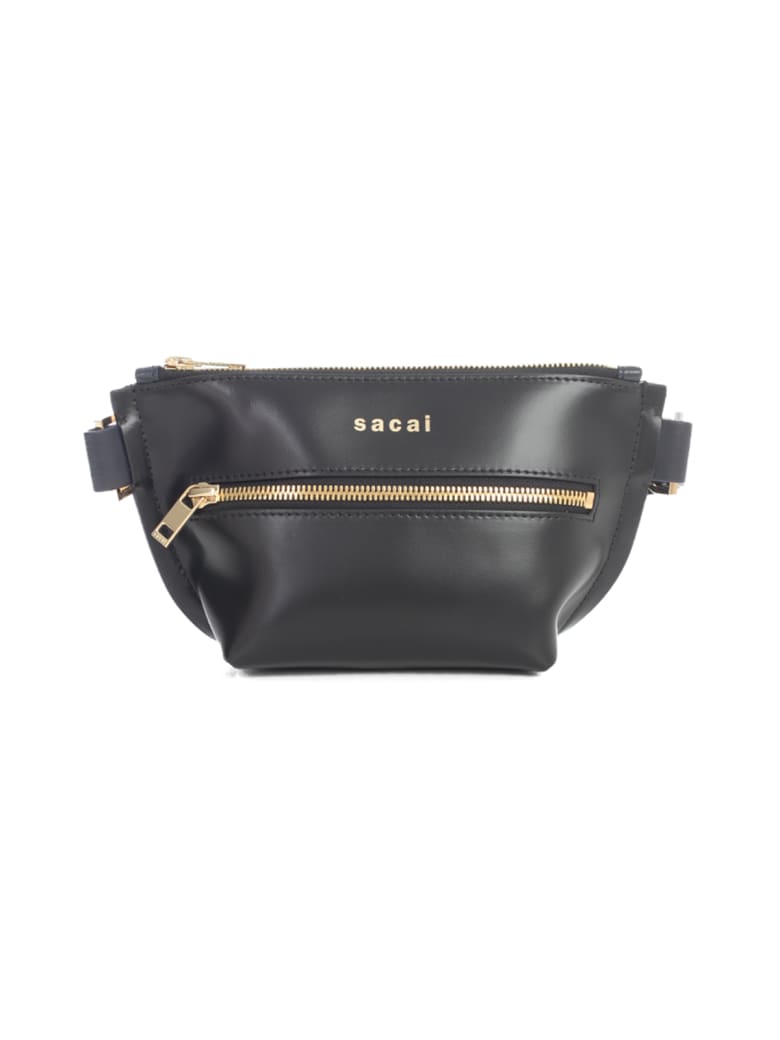 Sacai Trapezoid Wallet Pouch - Black