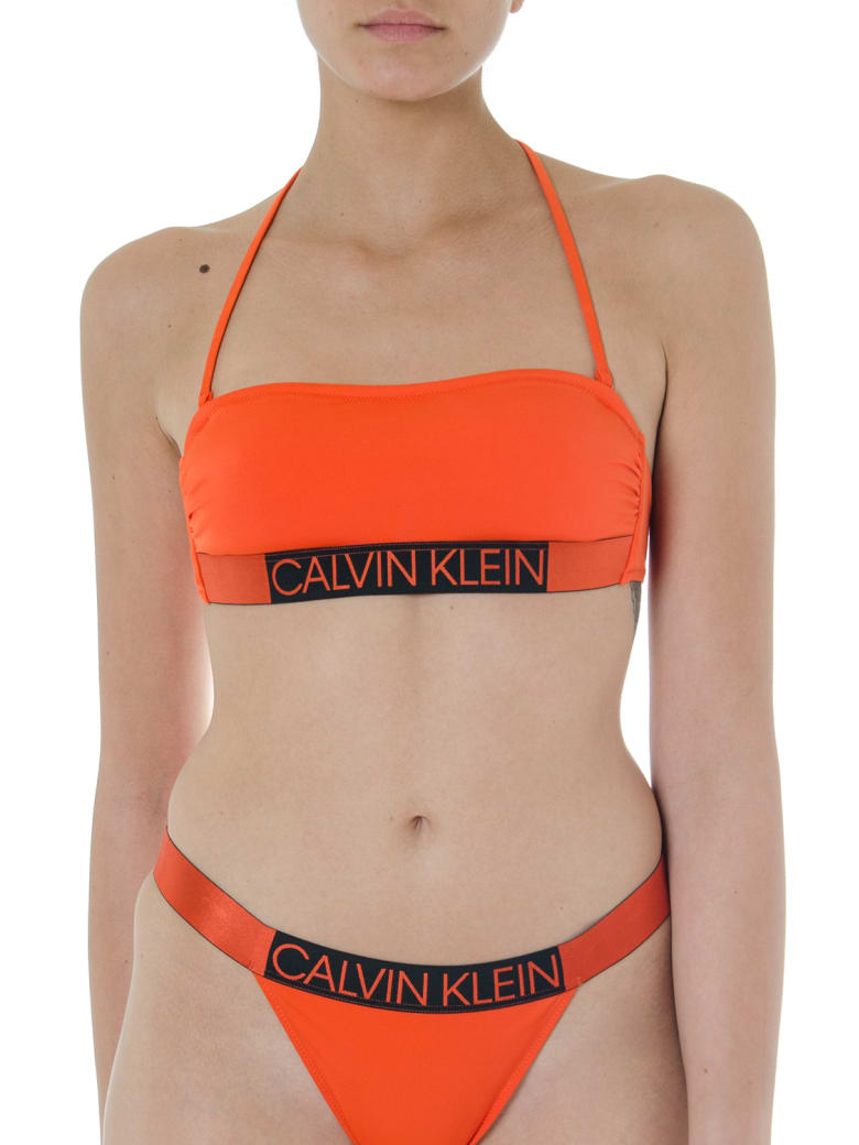 calvin klein swimwear orange