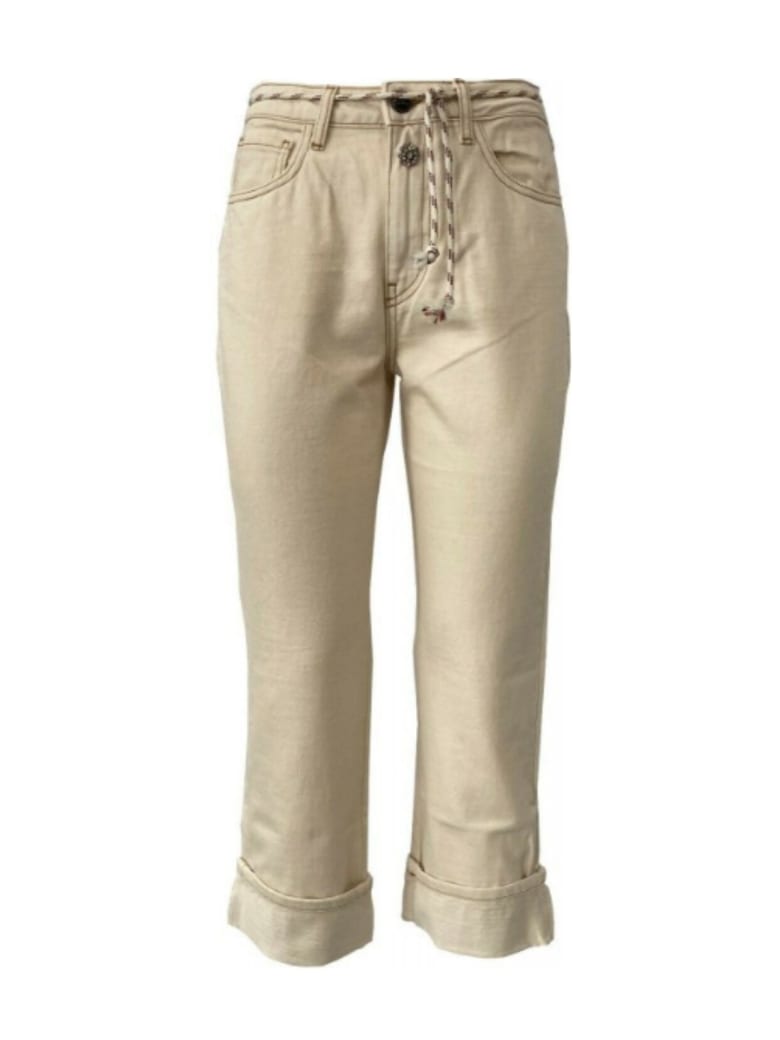 SEMICOUTURE Laurie Jeans Boyfriend - Zyme Wash