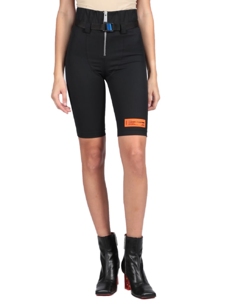 HERON PRESTON Tailoring Wool Shorts - Nero