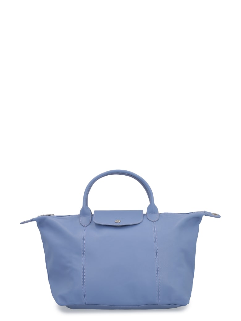 long champ bag blue