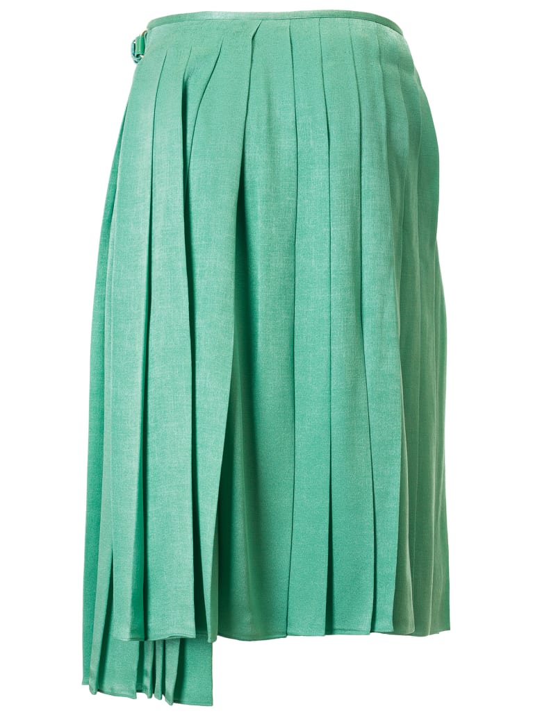 Fendi Fendi Textured Silk Skirt - Disco - 11079108 | italist