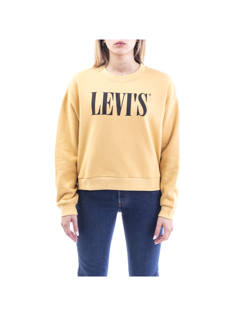 levis yellow sweater