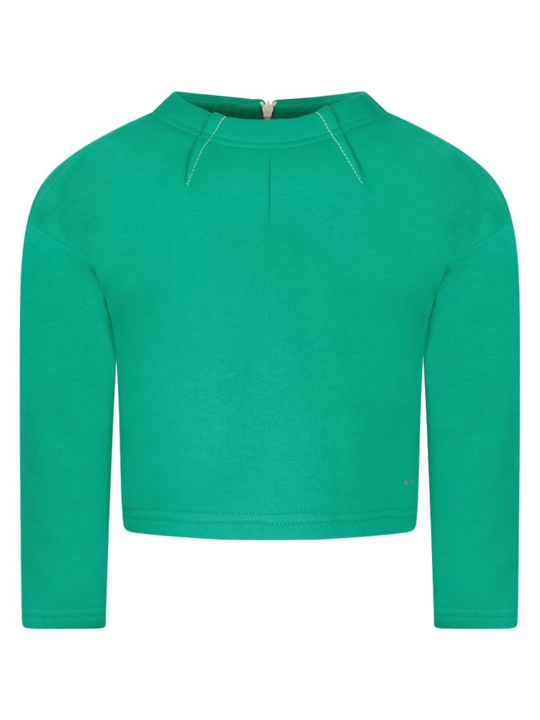 green ladies sweatshirt
