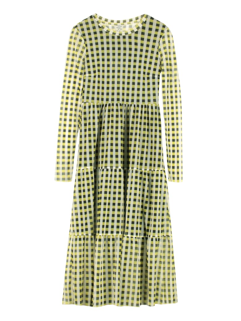 Baum und Pferdgarten Joceline Printed Tulle Dress - Yellow