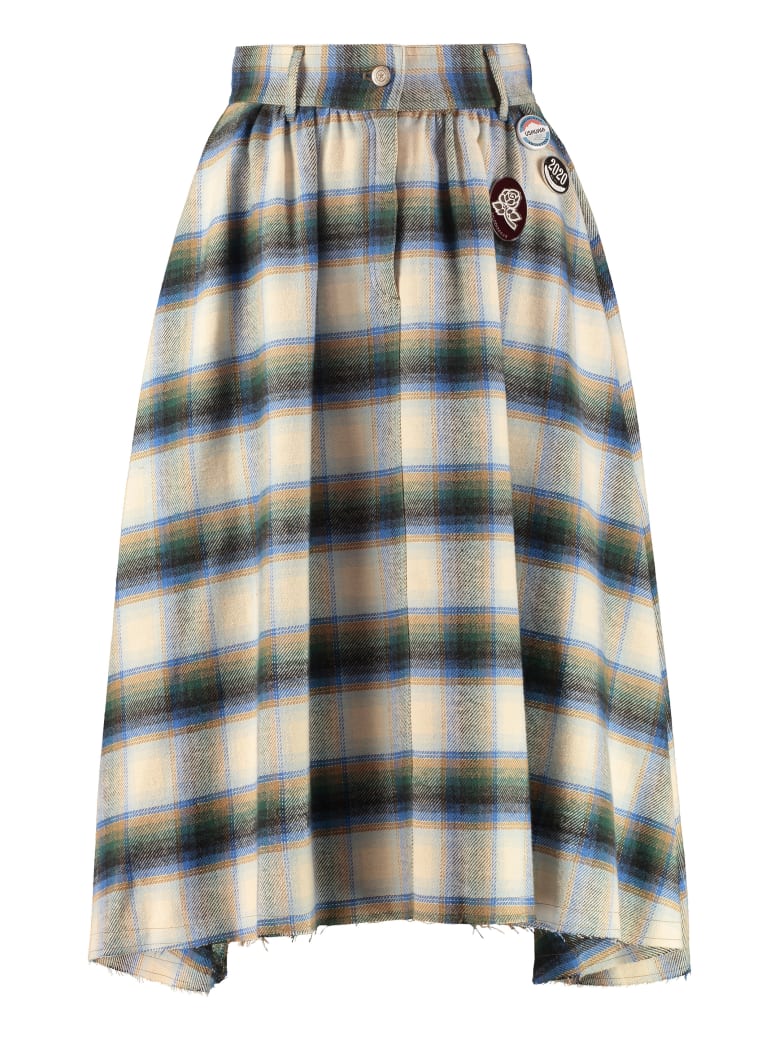 Golden Goose Checked Skirt - Multicolor