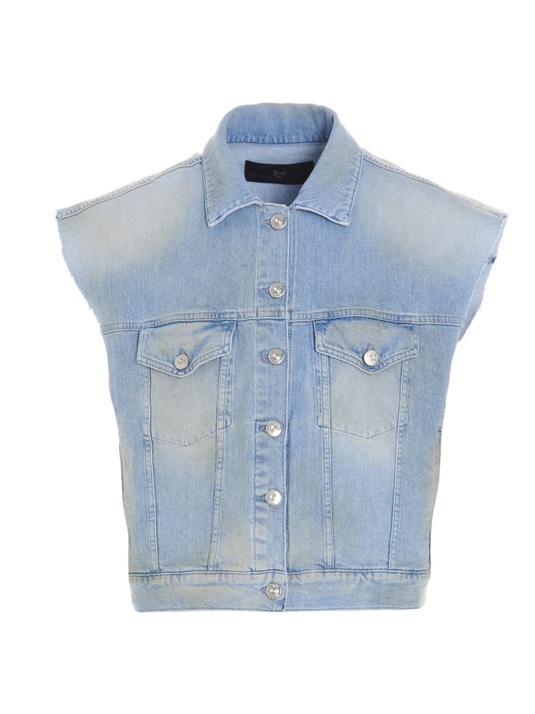 3x1 'susan' Vest - Azzurro