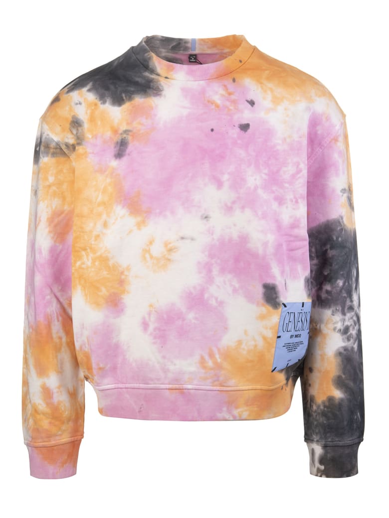 McQ Alexander McQueen Genesis Ii Woman Sweatshirt With Tie-dye Print
