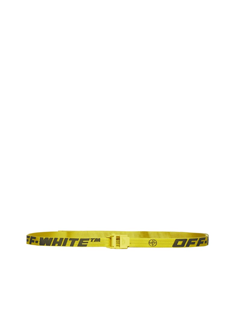 Off-White Belt - Yellow black