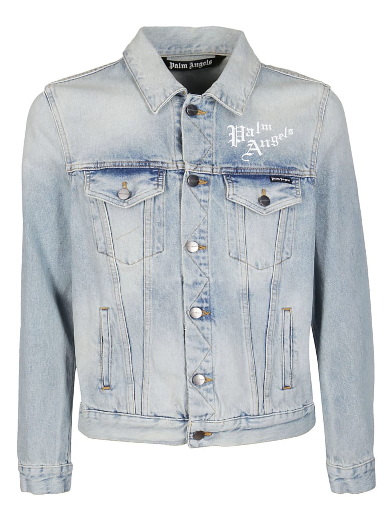 palm angels denim shirt
