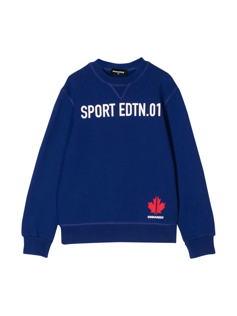 dsquared2 blue sweatshirt