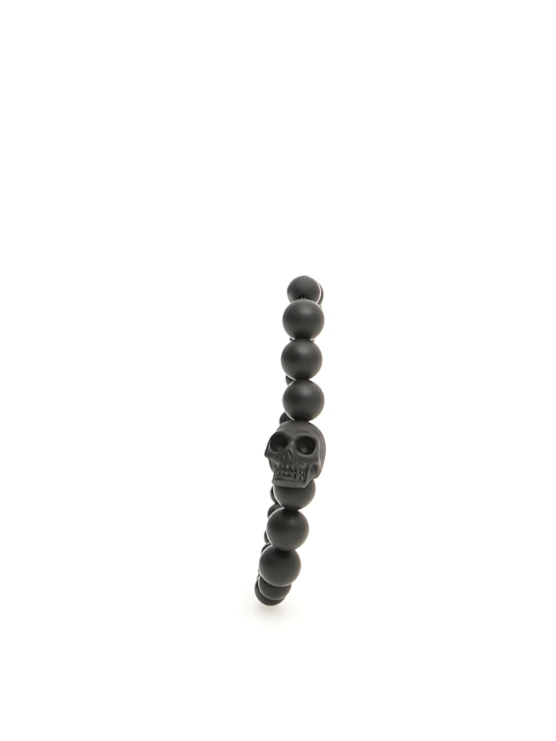 Alexander McQueen Skull Bracelet - Black