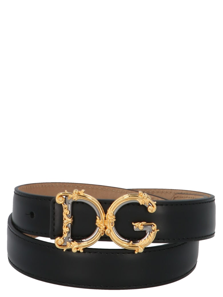 Dolce & Gabbana 'dg Girl' Belt - Black