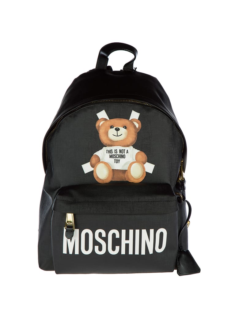 moschino bear backpack