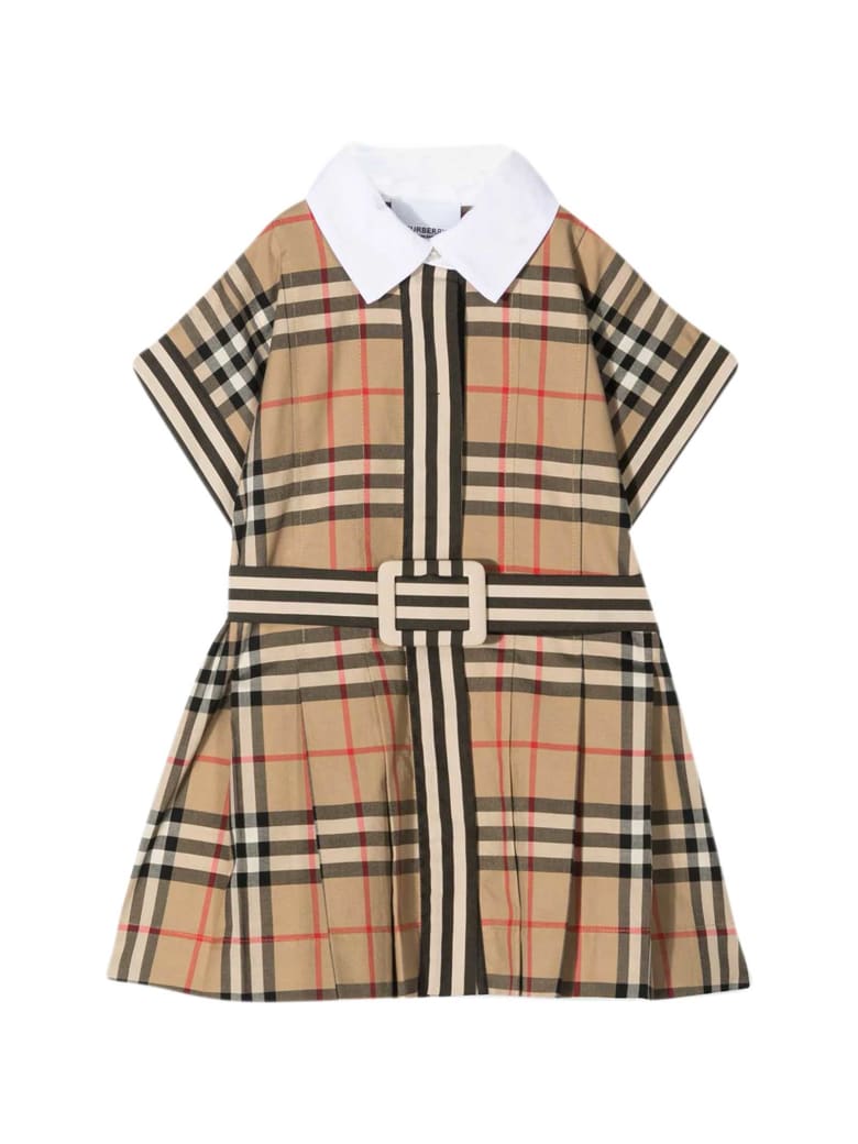 Burberry Vintage Check Dress - Beige