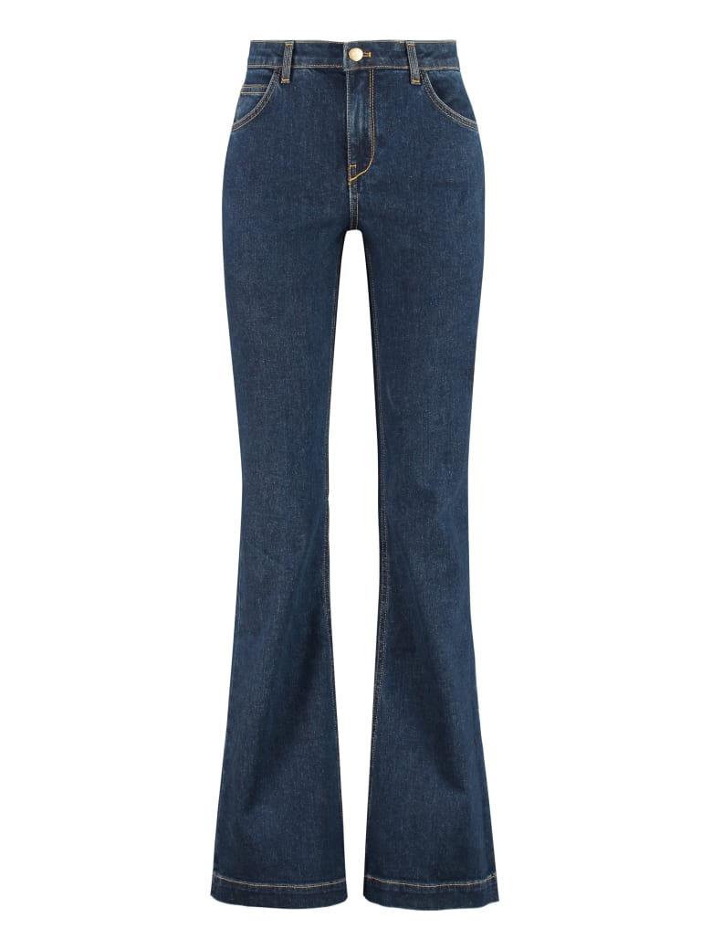 L'Autre Chose High-rise Bootcut Jeans - Denim