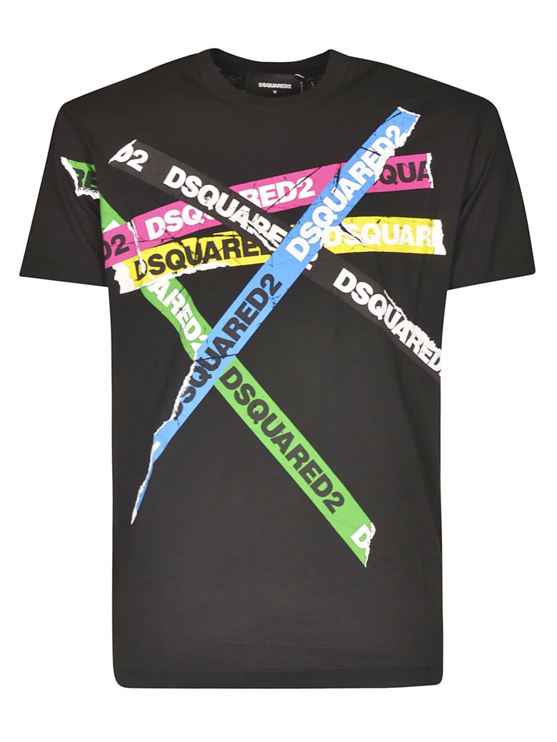 dsquared2 tape sweatshirt