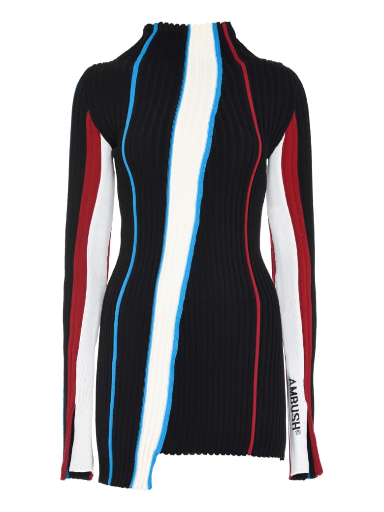 AMBUSH Ribbed Knit Long Top - Multicolor