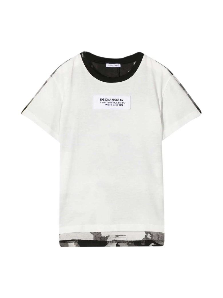 Dolce & Gabbana White T-shirt - Variante abbinata