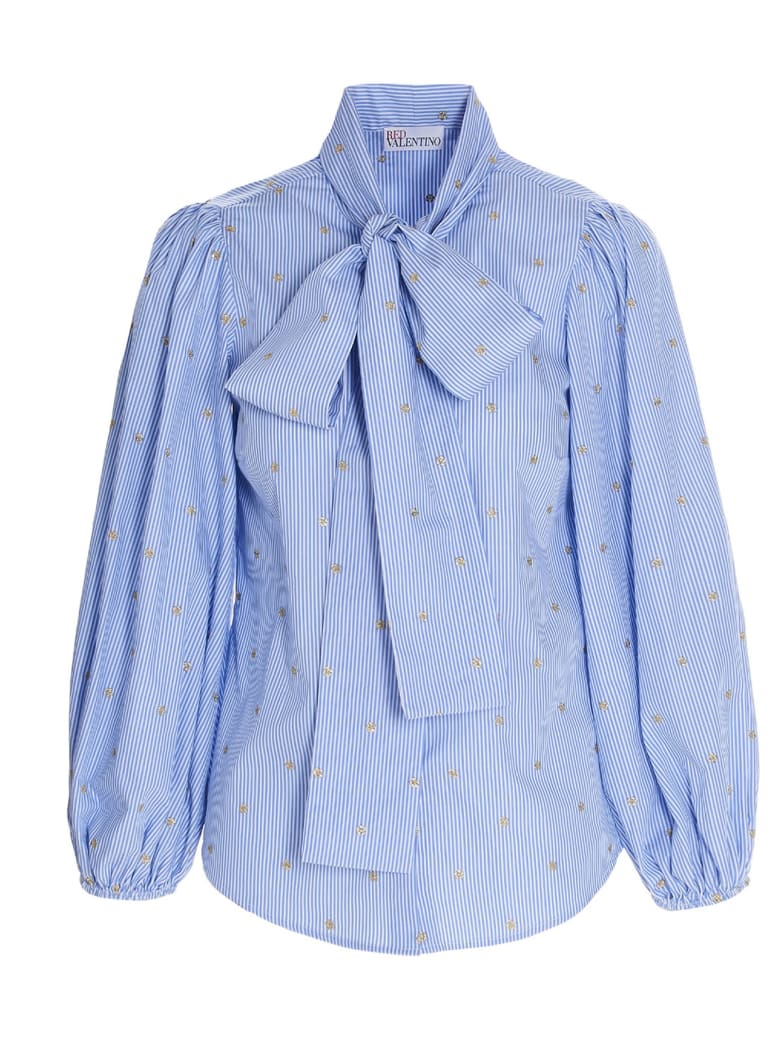 RED Valentino Shirt - BLUE/WHITE