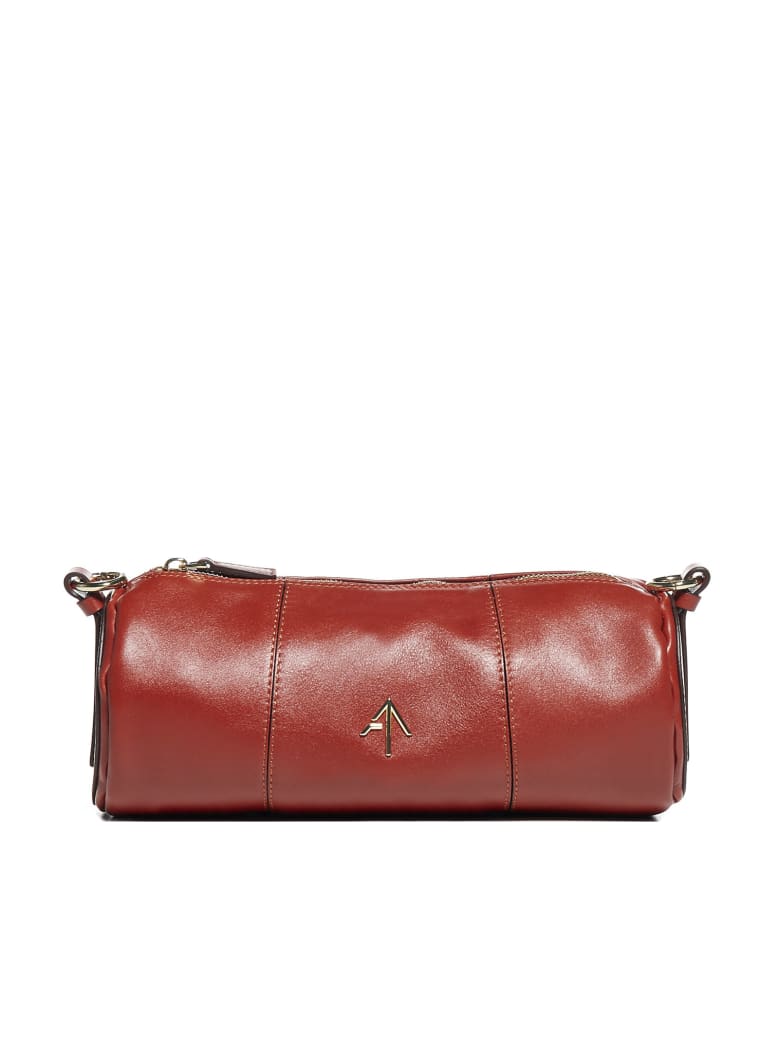 MANU Atelier Cylinder Leather Shoulder Bag - Redbole