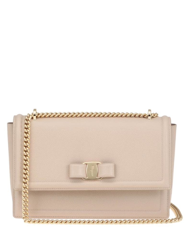 salvatore ferragamo ginny shoulder bag